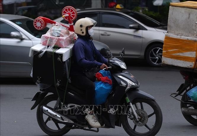 Lưu lượng giao thông tăng cao trên tuyến đường vành đai 3 Hà Nội ảnh 4