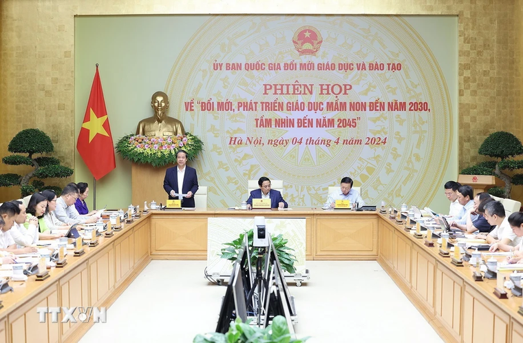 Thủ tướng chủ trì phiên họp về đổi mới giáo dục mầm non ảnh 2