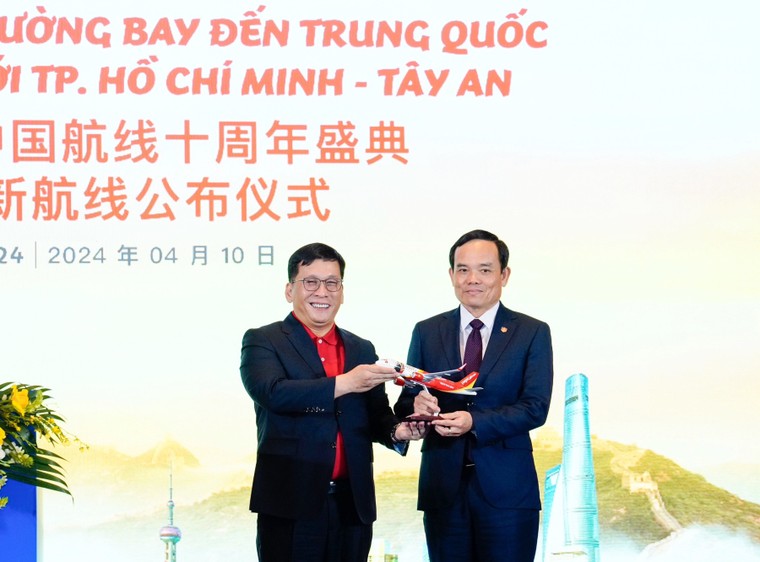 Vietjet công bố đường bay mới TP. Hồ Chí Minh – Tây An (Trung Quốc) ảnh 2