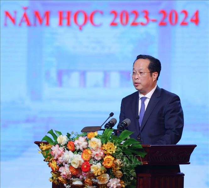 Tuyên dương, khen thưởng học sinh giỏi tiêu biểu Thủ đô năm học 2023 - 2024 ảnh 2