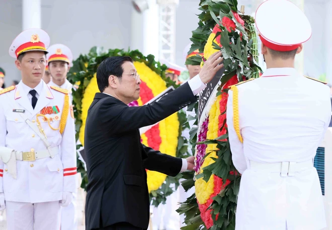 TRỰC TIẾP: Lễ truy điệu và an táng Tổng Bí thư Nguyễn Phú Trọng ảnh 22