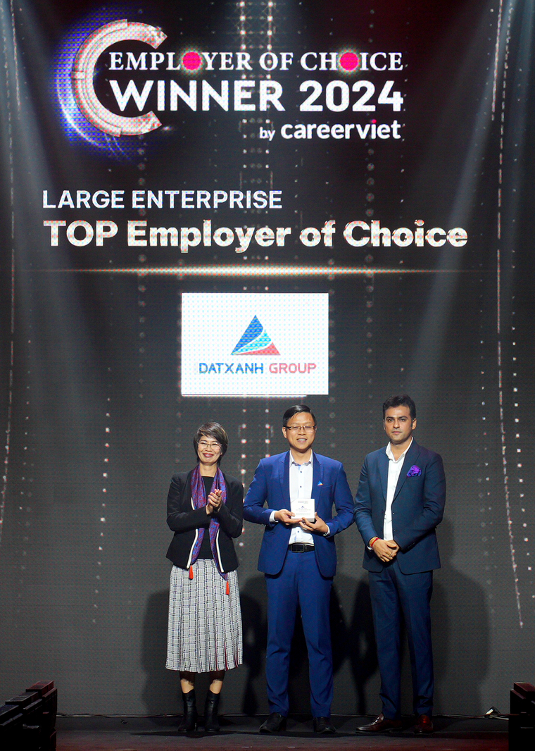 Tập đoàn Đất Xanh được vinh danh Top Nhà tuyển dụng được yêu thích nhất năm 2024 ảnh 1