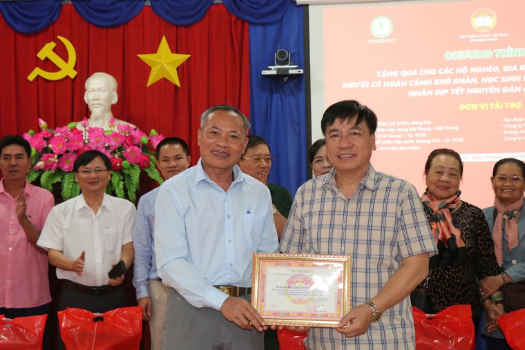 Mang Xuân ấm đến người nghèo Bình Phước trước thềm năm mới Ất Tỵ ảnh 13