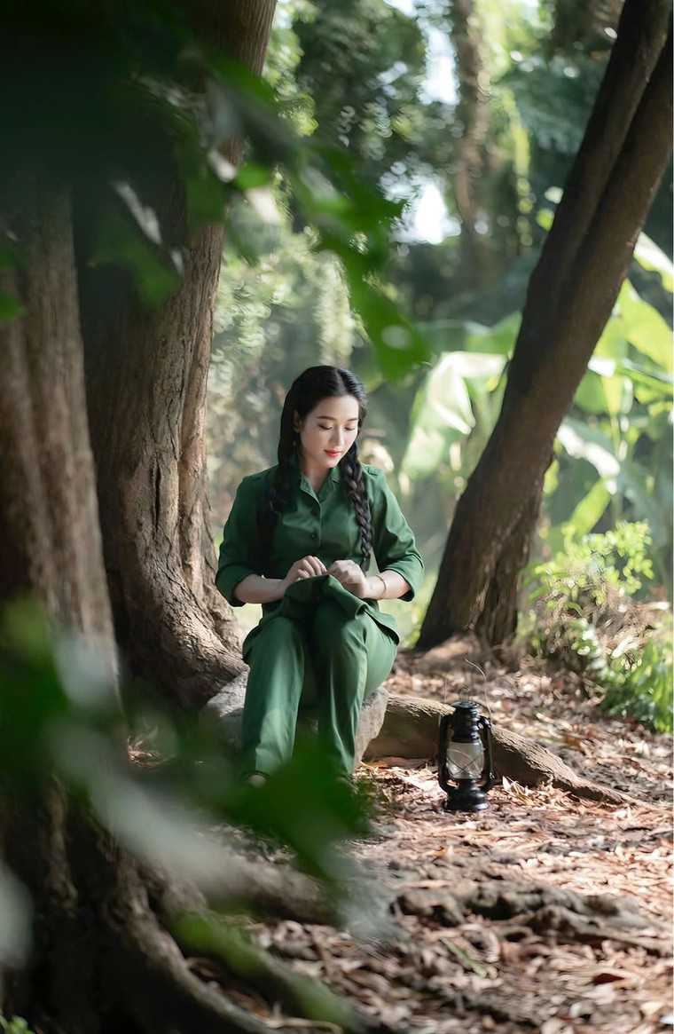 Nữ quân nhân “gây thương nhớ" với loạt ảnh mặc quân phục ảnh 3