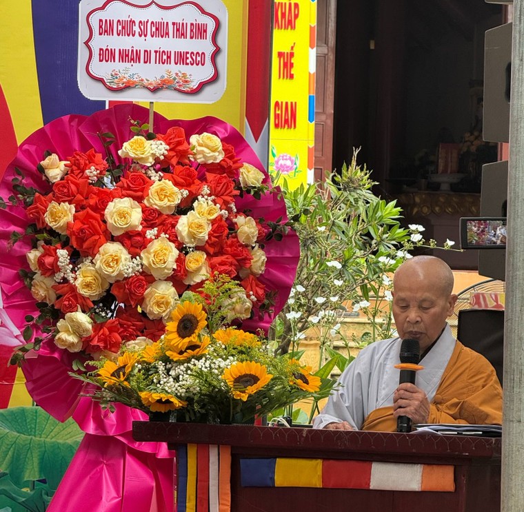 Giữ gìn và phát huy không gian văn hóa linh thiêng chùa Thái Bình ảnh 2