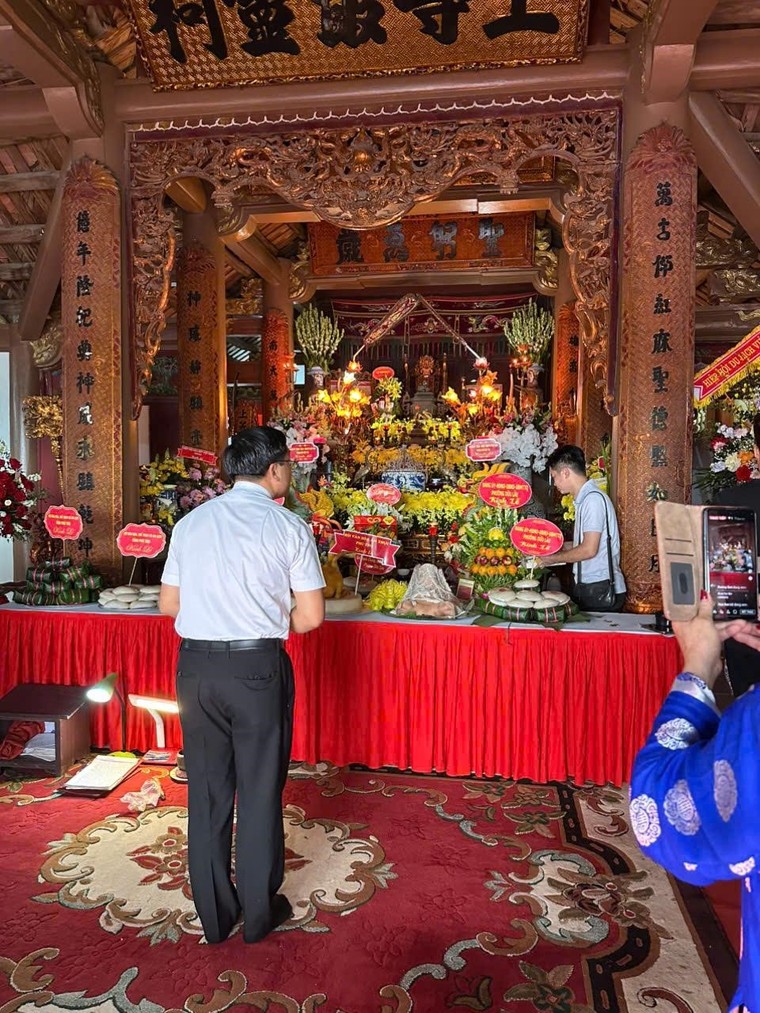 180 mâm lễ lớn nhất Việt Nam dâng lên ngài Lang Liêu ảnh 3