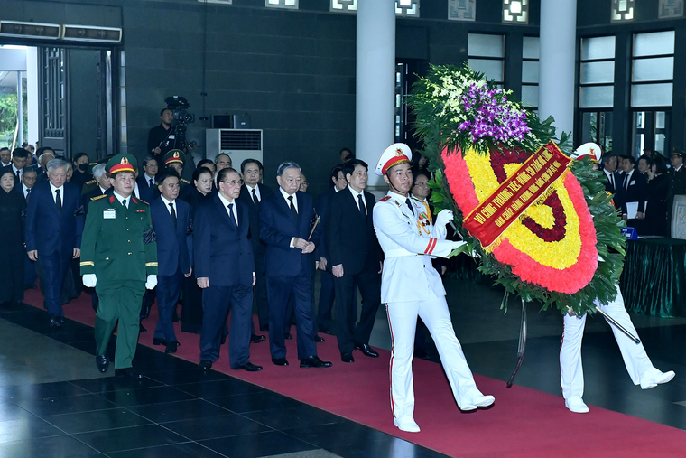 Lễ Quốc tang nguyên Chủ tịch nước Trần Đức Lương ảnh 2