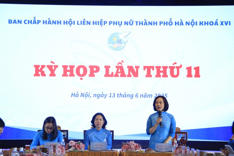 Khai mạc hội nghị Ban chấp hành Hội Liên hiệp Phụ nữ thành phố Hà Nội kỳ họp thứ 11 ảnh 1