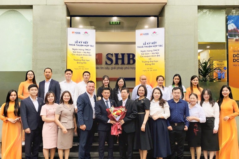 SHB Chi nhánh Kinh Đô ký kết hợp tác với Trường Đại học Đông Đô ảnh 1