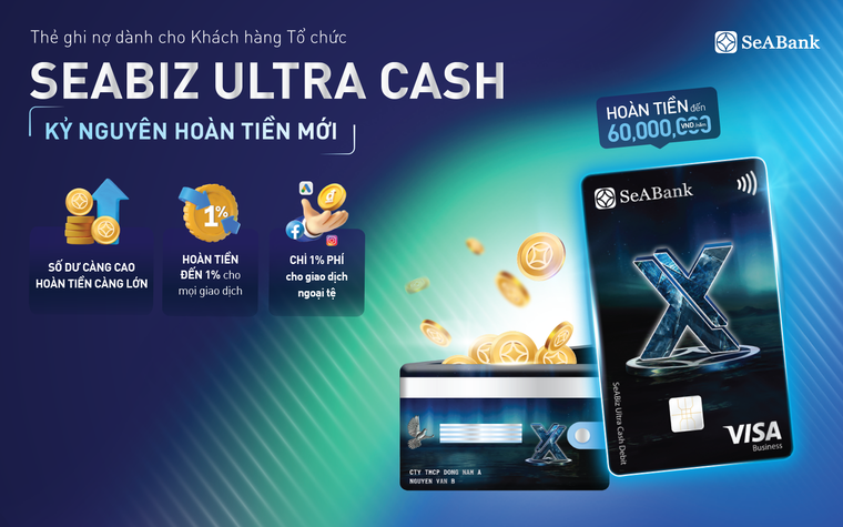 Thẻ SeABiz Ultra Cash của SeABank: “Lợi ích kép” cho doanh nghiệp ảnh 2