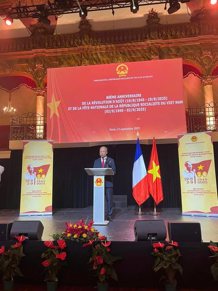 Việt Nam kỷ niệm 80 năm Quốc khánh tại Paris: Từ lịch sử hào hùng đến khát vọng đóng góp cho thế giới hòa bình ảnh 2