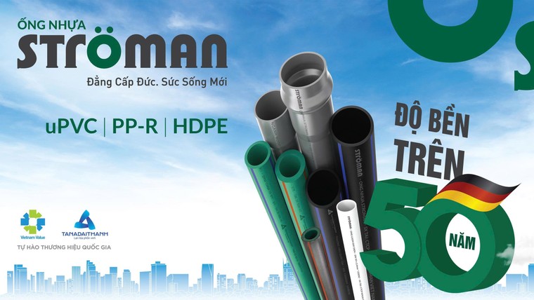Ống nhựa Ströman: Đẳng cấp Đức - Sức sống mới ảnh 2