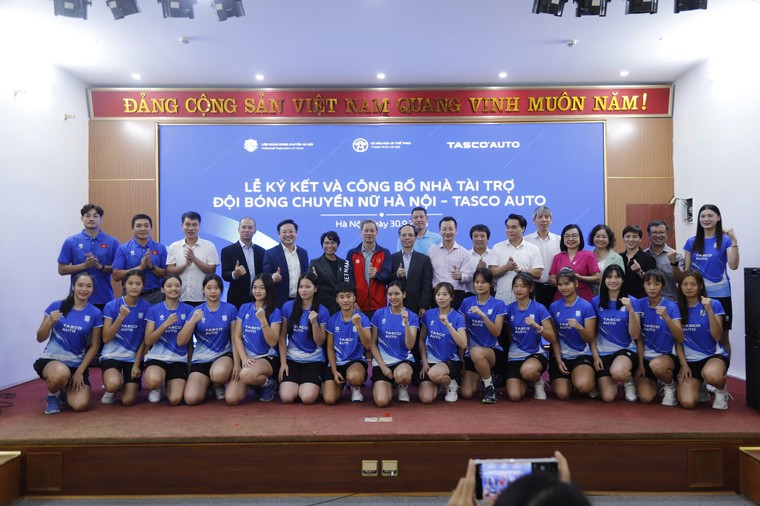 Ra mắt CLB Bóng chuyền nữ Hà Nội – Tasco Auto ảnh 4