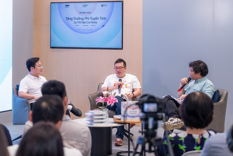 Alpha Books và Tasco Auto ra mắt sách “Tăng trưởng phi tuyến tính – Sự trỗi dậy của Geely” ảnh 3
