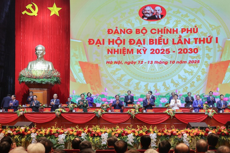 Khai mạc Đại hội đại biểu Đảng bộ Chính phủ lần thứ I nhiệm kỳ 2025-2030 ảnh 2