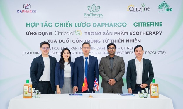 Hợp tác chiến lược Dapharco - Citrefine: Ứng dụng Citriodiol® trong dòng sản phẩm mang thương hiệu EcoTherapy ảnh 1