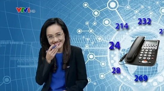  MC Hoài Anh vô tình bật cười trong bản tin thời sự VTV1 ảnh 1