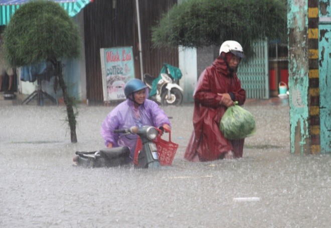 Mưa lớn 4 ngày, trung tâm Quảng Nam ngập sâu ảnh 6