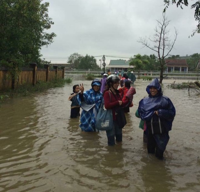 Thủy điện đồng loạt xả lũ, Huế trước nguy ngập nặng ảnh 1