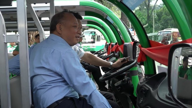 TP.HCM mở 4 tuyến xe buýt điện không trợ giá đầu tiên ảnh 1