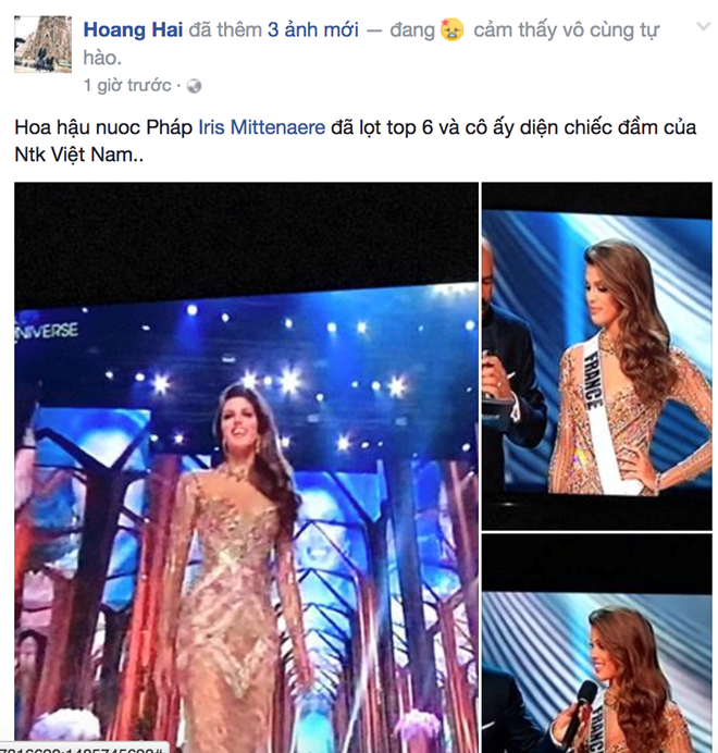 Tân Hoa hậu Hoàn vũ mặc váy của NTK Việt Nam khi đăng quang ảnh 1