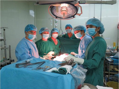  Hai gia đình đổi thận cứu con trong ca ghép chéo lần đầu tại VN ảnh 1