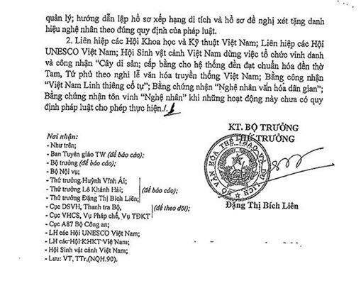Chủ tịch Liên hiệp các Hội UNESCO Việt Nam: Văn bản của Bộ VH-TT-DL có nhiều sai sót ảnh 2