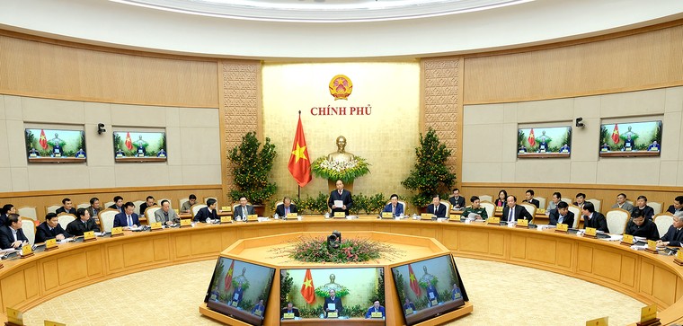Chính phủ họp phiên thường kỳ tháng đầu năm 2018 ảnh 1