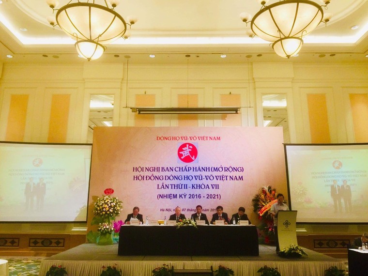 Ông Vũ Mão được bầu làm Chủ tịch Hội đồng Dòng họ Vũ Võ Việt Nam ảnh 1