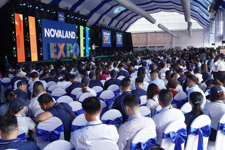 Sôi động khai mạc Triển lãm Bất động sản Novaland Expo 2019 ảnh 1