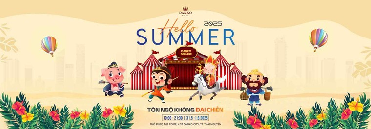 “Hello Summer 2025” - “hương vị” rực rỡ sắc màu Châu Âu tại khu đô thị Danko City ảnh 1