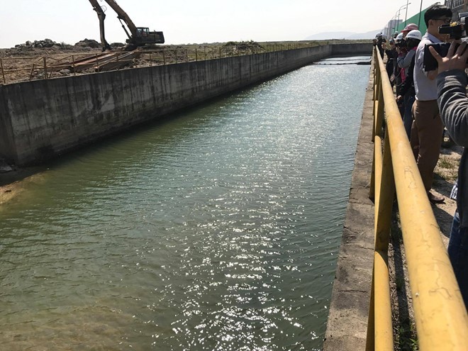 Formosa Hà Tĩnh không có cổng xả thải nước màu đỏ ảnh 1