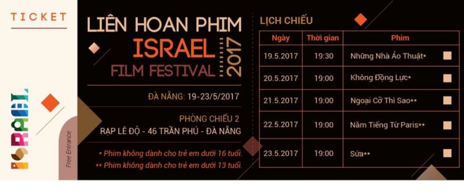 Liên hoan phim Israel lần đầu tổ chức tại Đà Nẵng ảnh 1