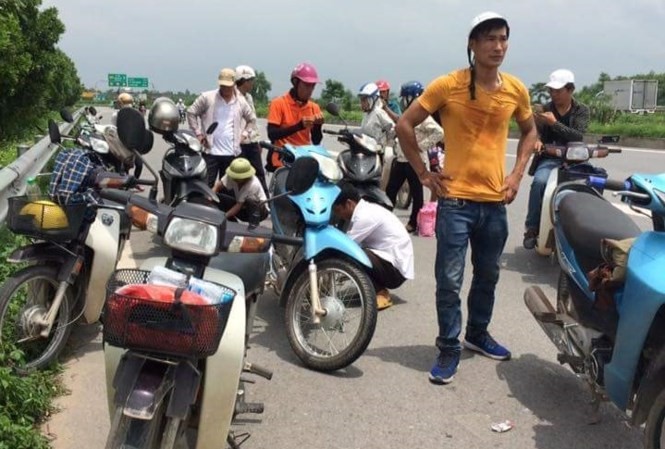 “Đinh tặc” hoành hành cao tốc Hà Nội-Bắc Giang: Cơ quan công an vào cuộc ảnh 1