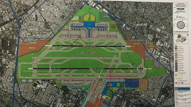 Chuyên gia Pháp đề xuất mở rộng sân bay Tân Sơn Nhất về phía nam ảnh 1