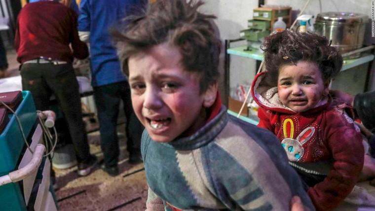 Người dân Đông Ghouta đang cạn kiệt lương thực và nhu yếu phẩm ảnh 1