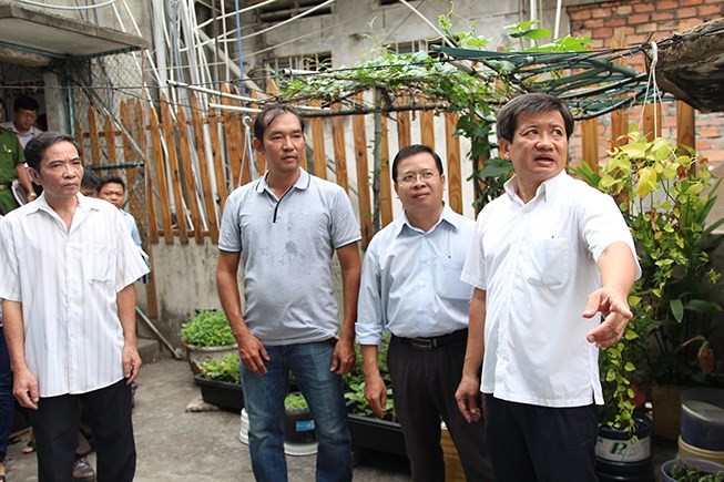 Ông Đoàn Ngọc Hải kiểm tra hệ thống PCCC quận 1: 'Còn bất hợp lý thì dẹp, không ngại va chạm' ảnh 1