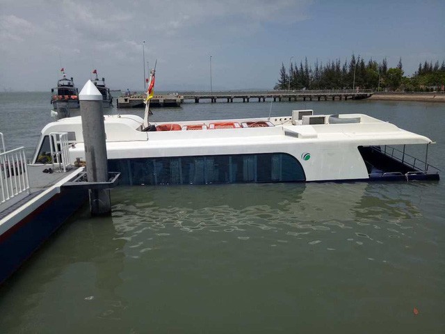 Xác định nguyên nhân gây chìm tàu chở khách trên biển Cần Giờ ảnh 1