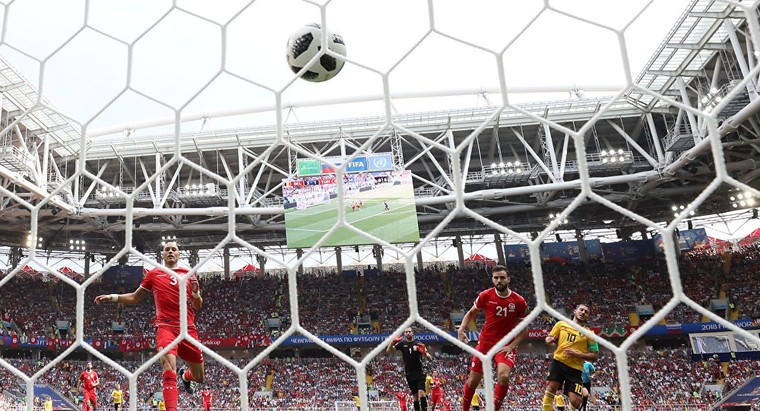 Hazard và Lukaku lập cú đúp, Bỉ đả bại Tunisia trong cơn mưa bàn thắng ảnh 1