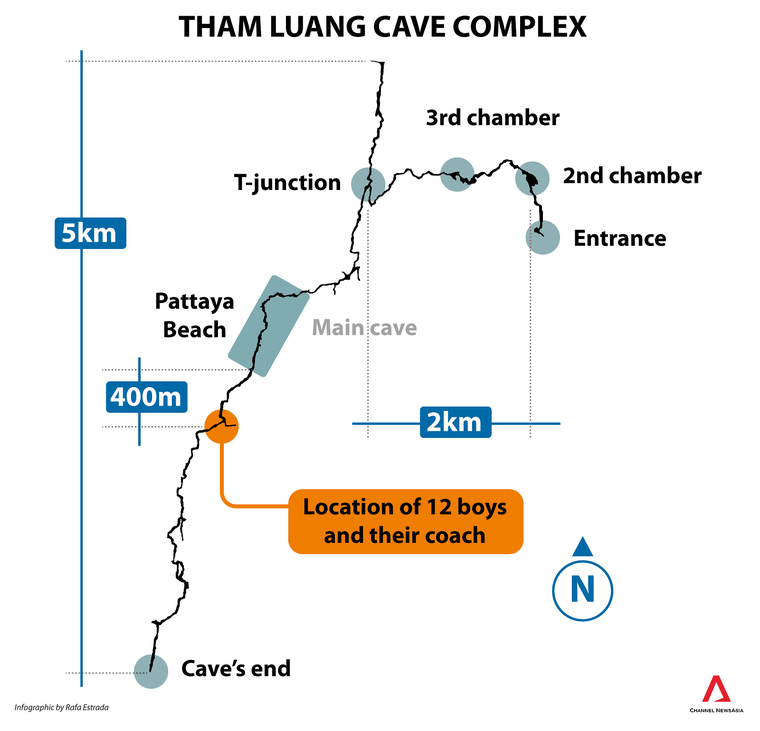 Lắp thang máy từ trần hang để giải cứu đội bóng nhí Thái Lan? ảnh 2