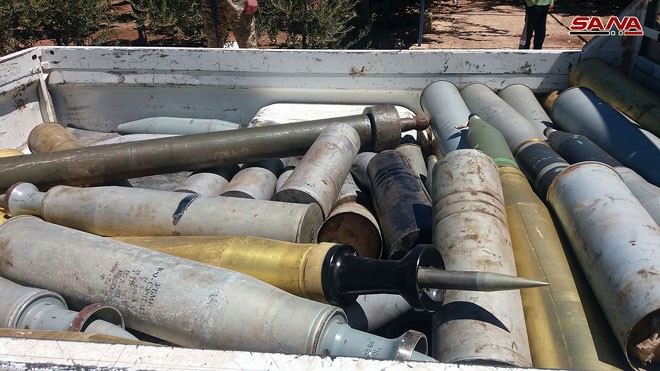 Chiến sự Syria: Phiến quân tại Quneitra giao nộp vũ khí hạng nặng ảnh 1