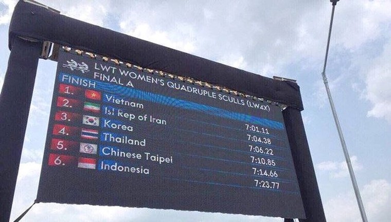 Đội tuyển Rowing Việt Nam chia sẻ cảm xúc sau khi giành được HCV ảnh 1