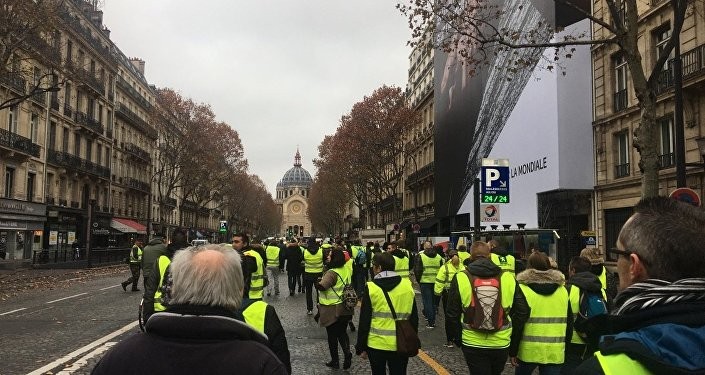 Cảnh sát Pháp phải sử dụng hơi ga và vòi rồng để trấn áp người biểu tình ảnh 6