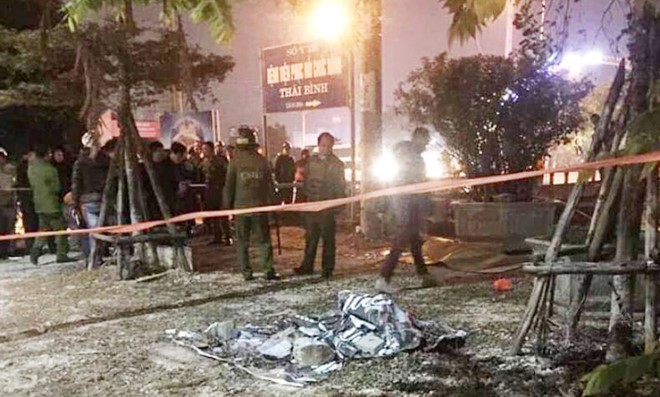 Một người đàn ông tử vong sau ẩu đả ngay trụ sở Công an tỉnh Thái Bình ảnh 1