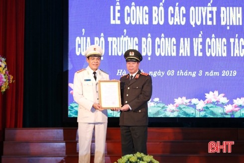 Hà Tĩnh có tân Giám đốc Công an tỉnh ảnh 1