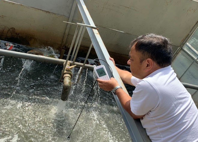 Nước sông Tô Lịch trong nhìn thấy đáy nhờ công nghệ Nhật Bản ảnh 2