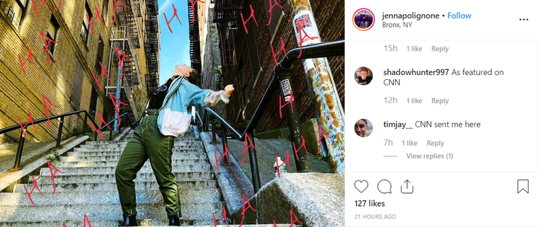 Cầu thang 'Joker' thu hút du khách khi tới thăm New York ảnh 3