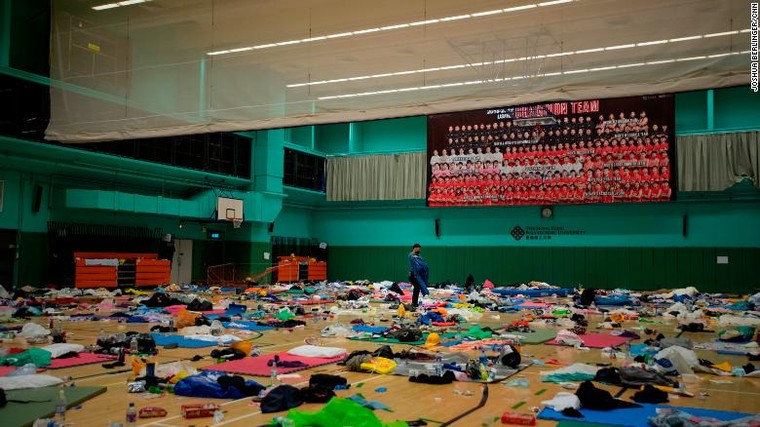 Trường Đại học Bách khoa Hong Kong tan hoang sau 'cơn bão' biểu tình ảnh 6