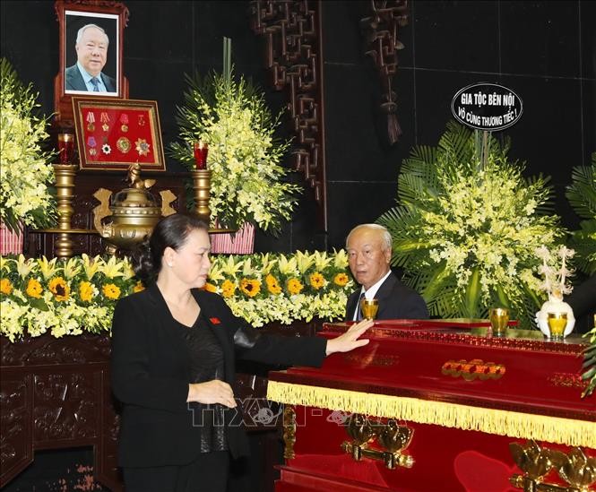 Lãnh đạo Đảng, Nhà nước, Chính phủ viếng đồng chí Vũ Mão ảnh 3