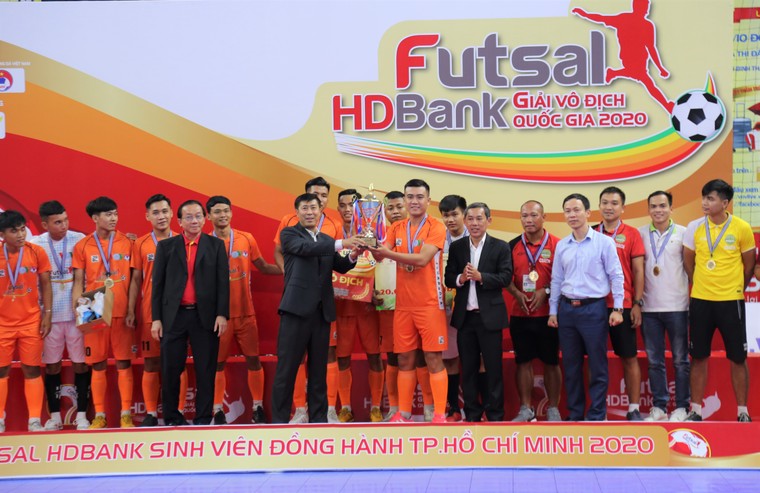 Thái Sơn Nam lần thứ 5 liên tiếp lên ngôi vô địch Giải Futsal HDBank Vô địch Quốc gia 2020 ảnh 1